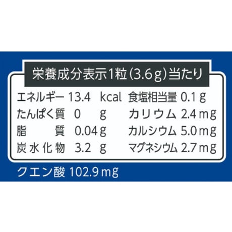 塩スポーツキャンディ