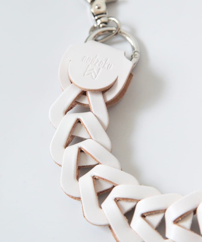 nodzoku Loop stack ウォレットチェーン　ノゾク　ロング　ループ LOOP.＂STACK＂(WHITE) | NODZOKU ONLINESTORE.