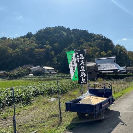 【10月限定】丹波篠山おくも村の黒枝豆2kg（枝付2本）