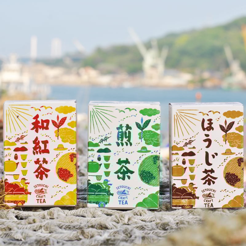 SETOUCHI CRAFT TEA|ほうじ茶ティーバッグ | すずめ草 SETOUCHI CRAFT TEA|ほうじ茶ティーバッグ | すずめ草