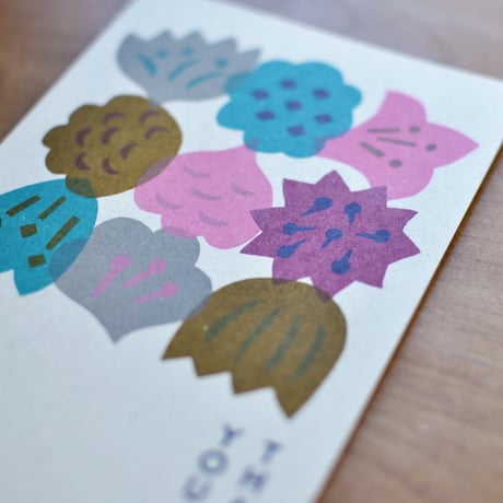 サンキューカード｜花々｜THANK YOU CARD