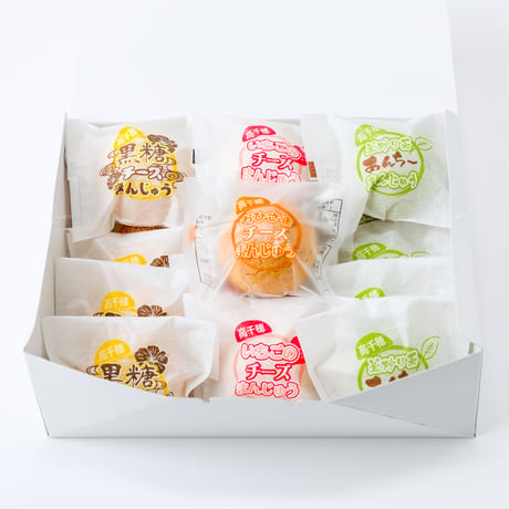 【送料込み】チーズまんじゅう詰合せ