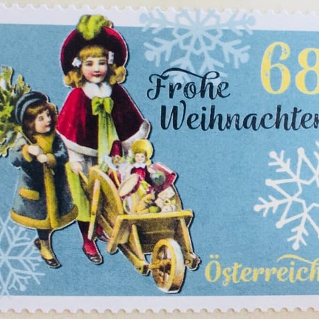 ちいさなartmuseum　Austria　stamp