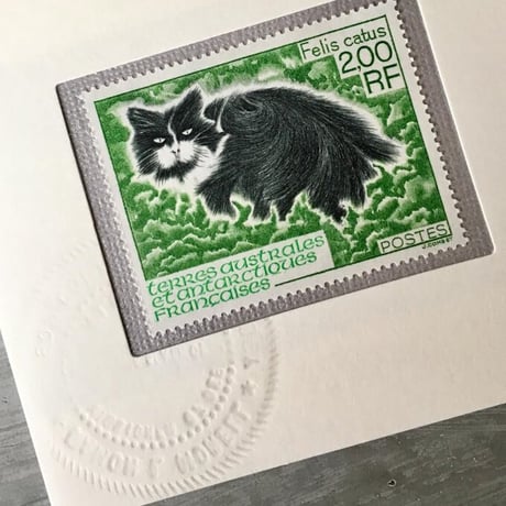 ちいさなartmuseum　france　stamp