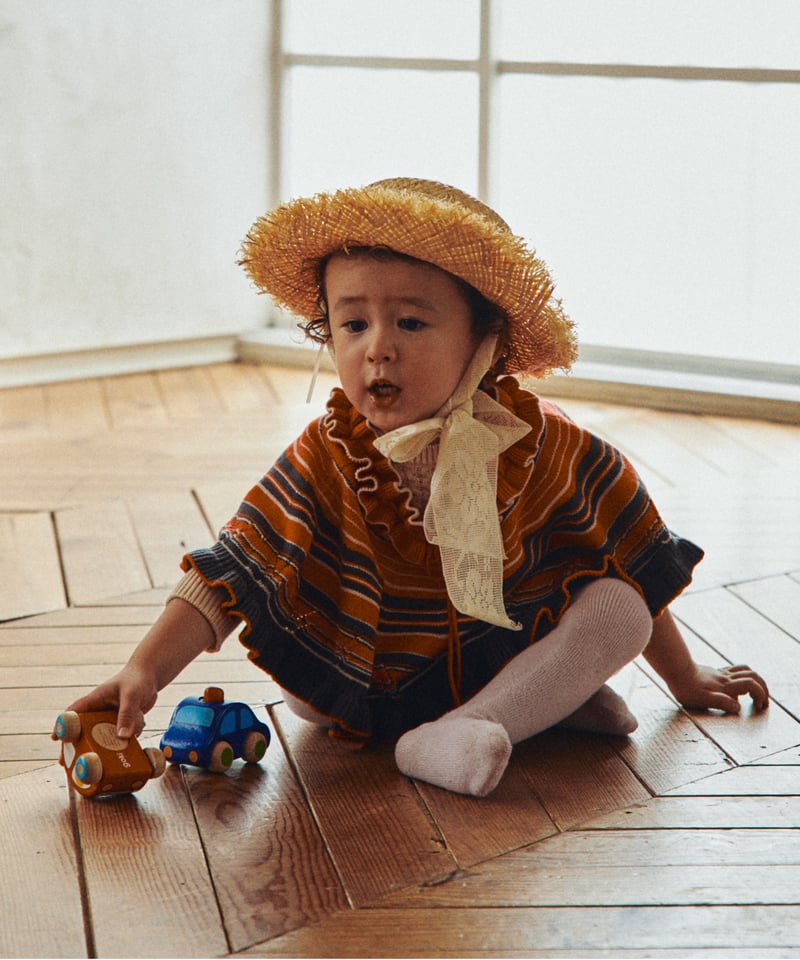 süß (suess) / Straw Hat with Italian Lace | in