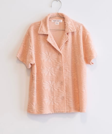 FISH & KIDS / FLOWERS TOWEL SHIRT