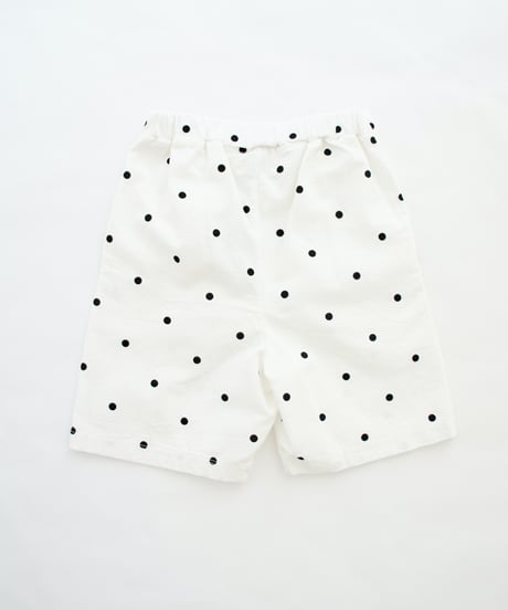 TOM & BOY / WASHED SHORT PANTS  POLKA DOT