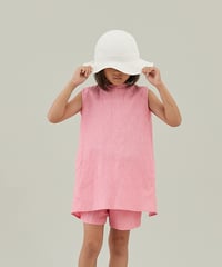 MOUN TEN. / LINEN BLEND NOSLEEVE TUNIC