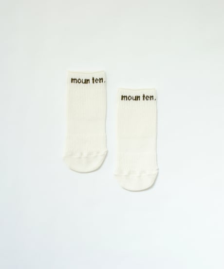 MOUN TEN. / TUBE SOCKS (for baby)