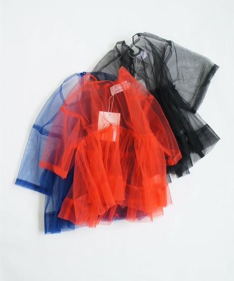 folk made / tulle tops
