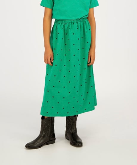 TOM & BOY / DYED SKIRT POLKA DOT