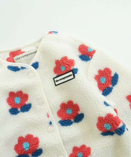 the campamento / BIG FLOWER BOA JACKET