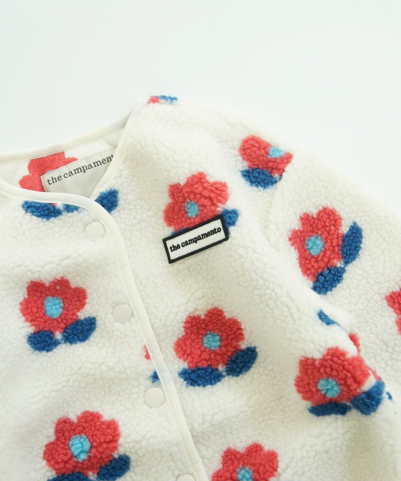 the campamento / BIG FLOWER BOA JACKET | in the