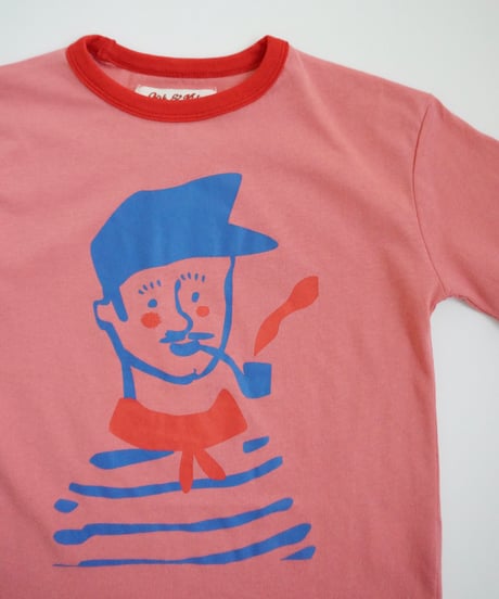 FISH & KIDS x TITO / CONTRAST COLOR T-SHIRT