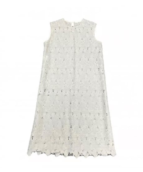 MOUN TEN. / lace apron dress