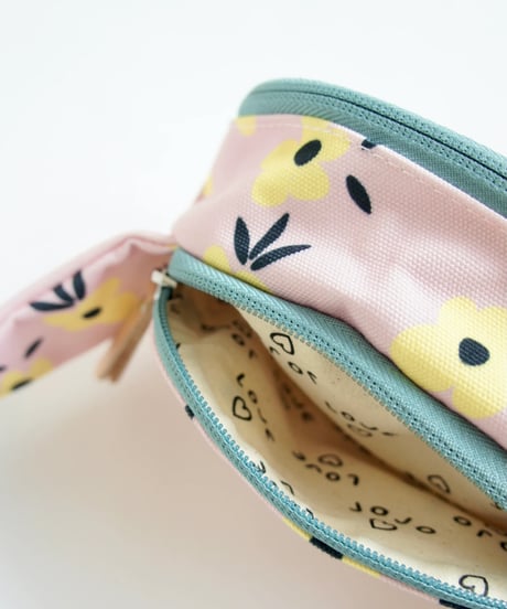 piupiuchick / round banana bag | piupiu flowers
