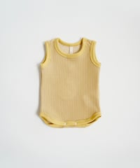 MOUN TEN. / BICOLOR WAFFLE TANKTOP (for baby)