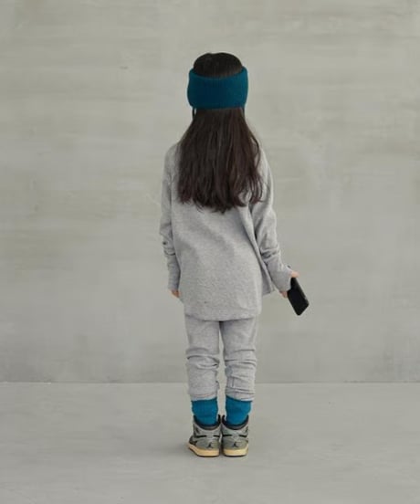 MOUN TEN. / wool cotton rib tube socks