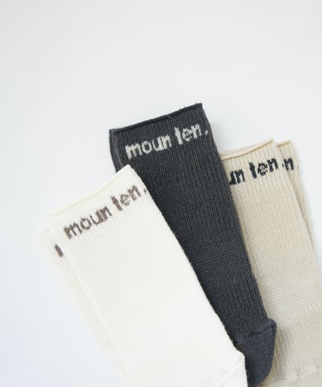 MOUN TEN. / TUBE SOCKS (for baby)