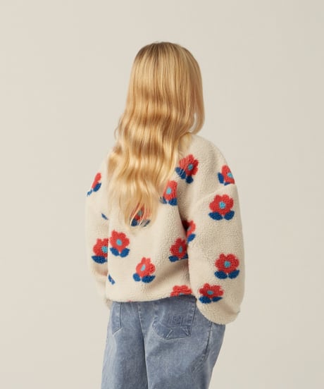 the campamento / BIG FLOWER BOA JACKET