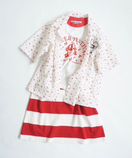 TOM & BOY / BORDER SKIRT