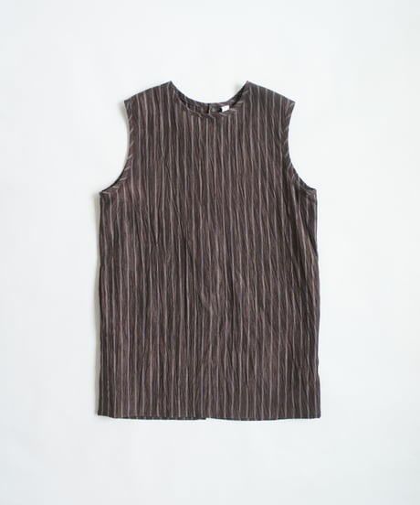 MOUN TEN. / LINEN BLEND NOSLEEVE TUNIC
