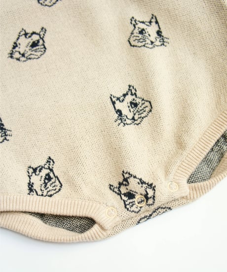 SPROET & SPROUT / Romper knitted Squirrel print