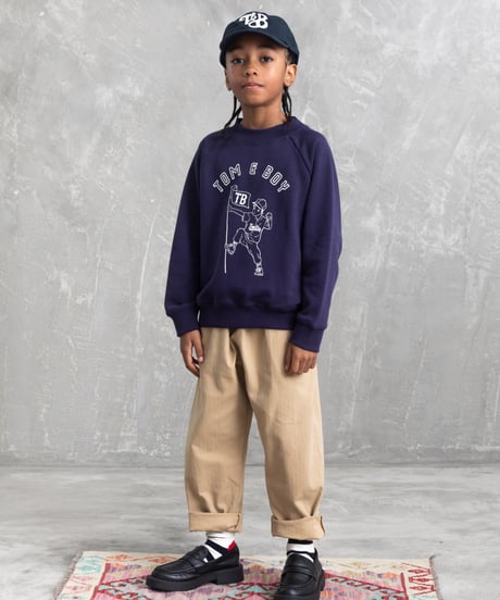 TOM & BOY / SWEAT SHIRT BASEBALL CLUB