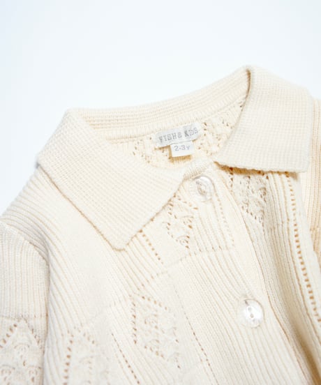 FISH & KIDS / SOFT CROCHET BLOUSE