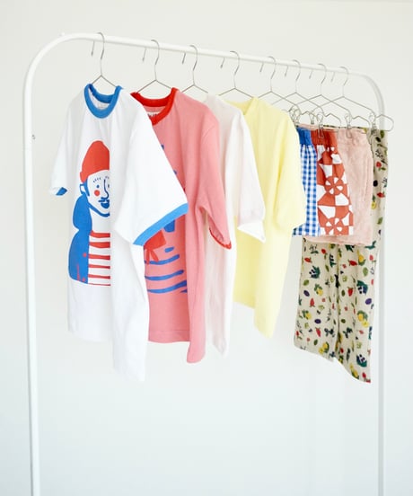 FISH & KIDS x TITO / CONTRAST COLOR T-SHIRT