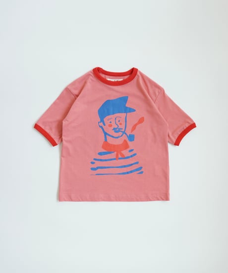 FISH & KIDS x TITO / CONTRAST COLOR T-SHIRT