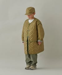 MOUN TEN. / ZIGZAG QUILT SAPALATE COAT