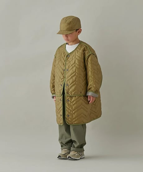 MOUN TEN. / ZIGZAG QUILT SAPALATE COAT