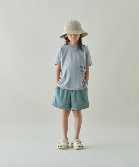 MOUN TEN. / PILE BORDER HALF PANTS