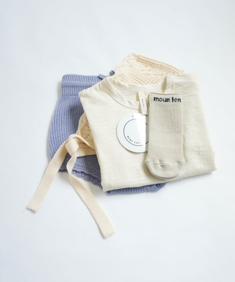 MOUN TEN. / TUBE SOCKS (for baby)