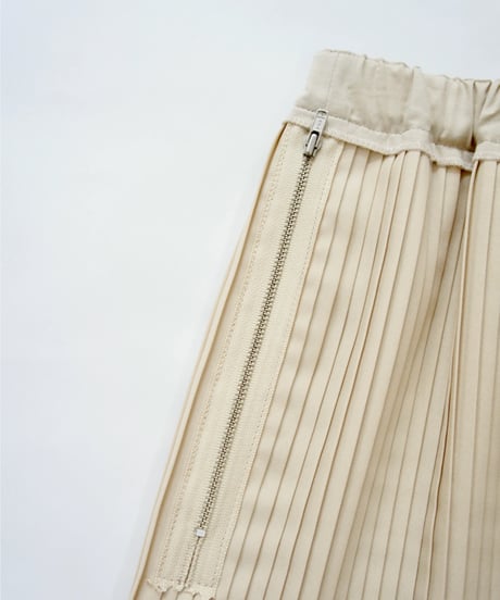 folk made / pleats skirt