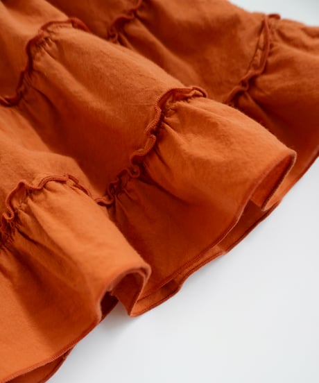 folk made / FRILL CULOTTE SKIRT