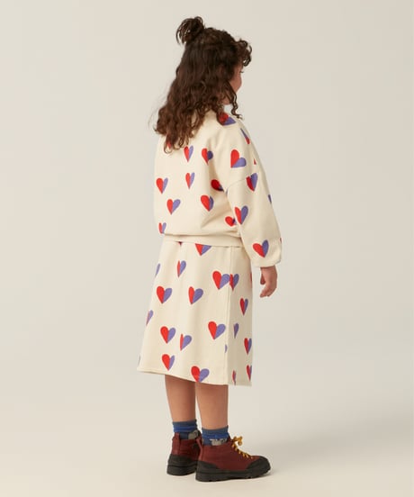 the campamento / BICOLOR HEART SWEAT