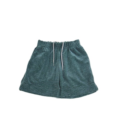 MOUN TEN. / PILE BORDER HALF PANTS