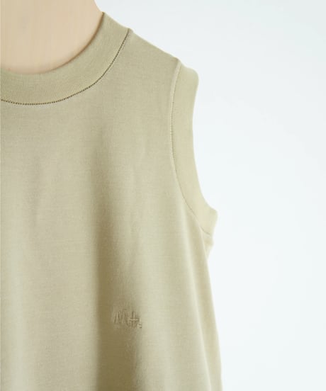 MOUN TEN. / retro nosleeve dress
