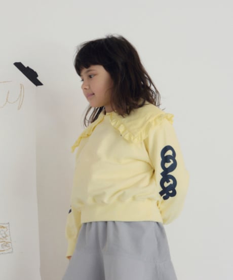 folk made / COLOR JERSEY SWEATSHIRT