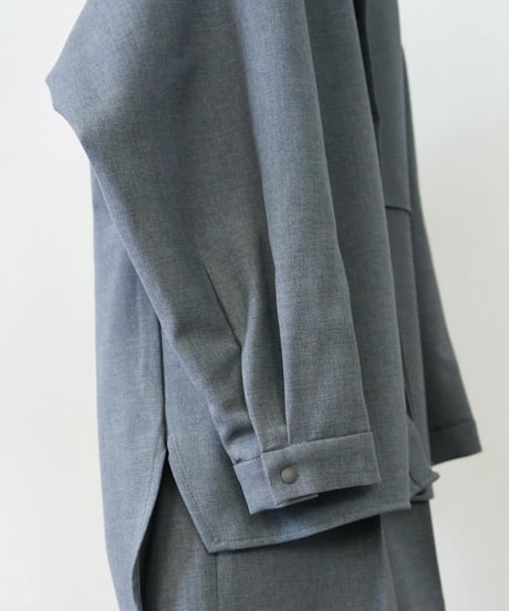 MOUN TEN. / SET・Polyester Canapa Shirts & 1tuck pants (145-155)