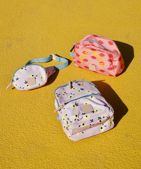 piupiuchick / round banana bag | piupiu flowers