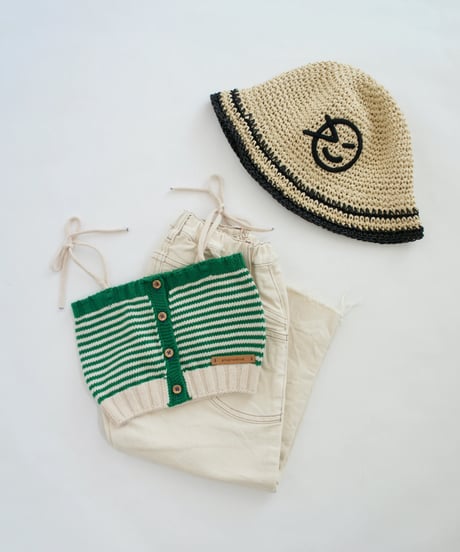 piupiuchick / knitted top w|straps