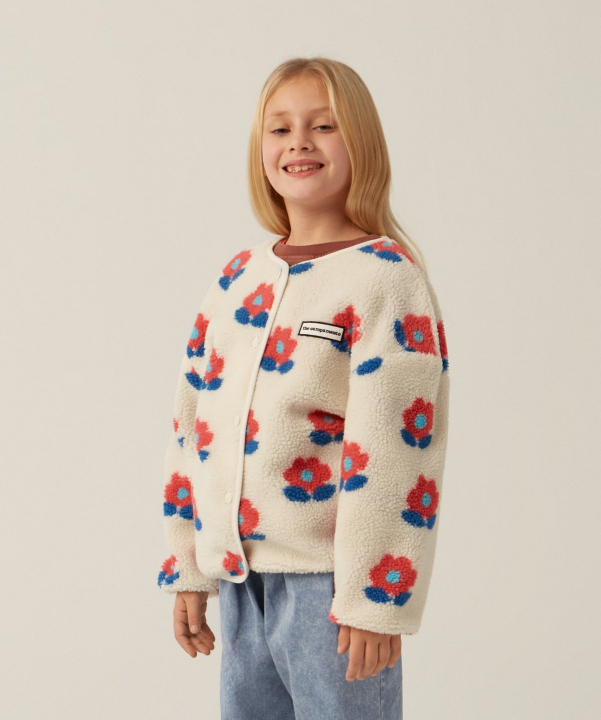 新品MOUNTEN. マウンテン 子供服 flower boa blouson 新品MOUNTEN. マウンテン 子供服 flower boa blouson