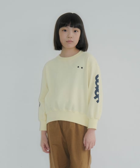 folk made / COLOR JERSEY SWEATSHIRT