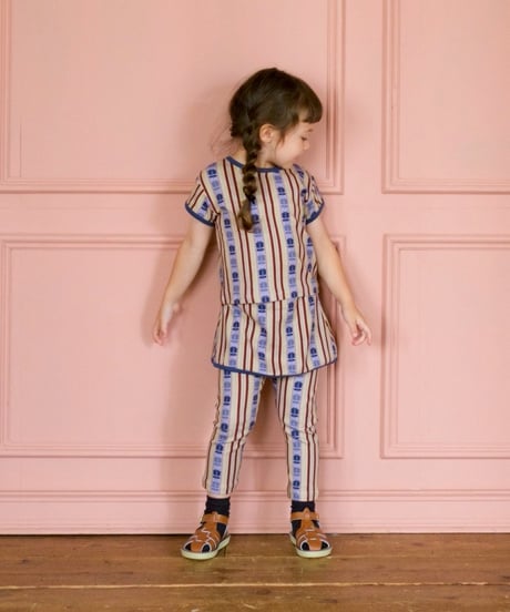 & pal / RETRO STRIPE TEE SHIRT