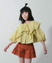 folk made / FRILL CULOTTE SKIRT