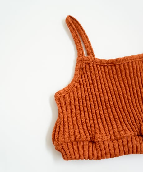folk made / CROPPED CAMISOLE TOP