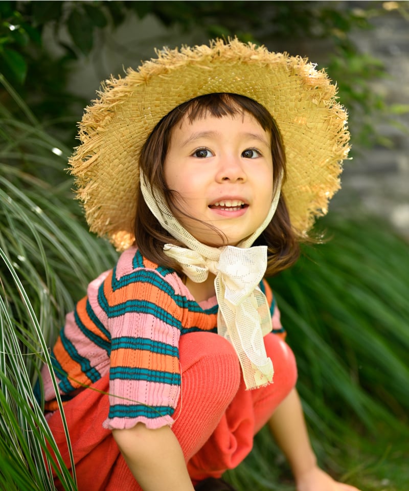 süß (suess) / Straw Hat with Italian Lace | in